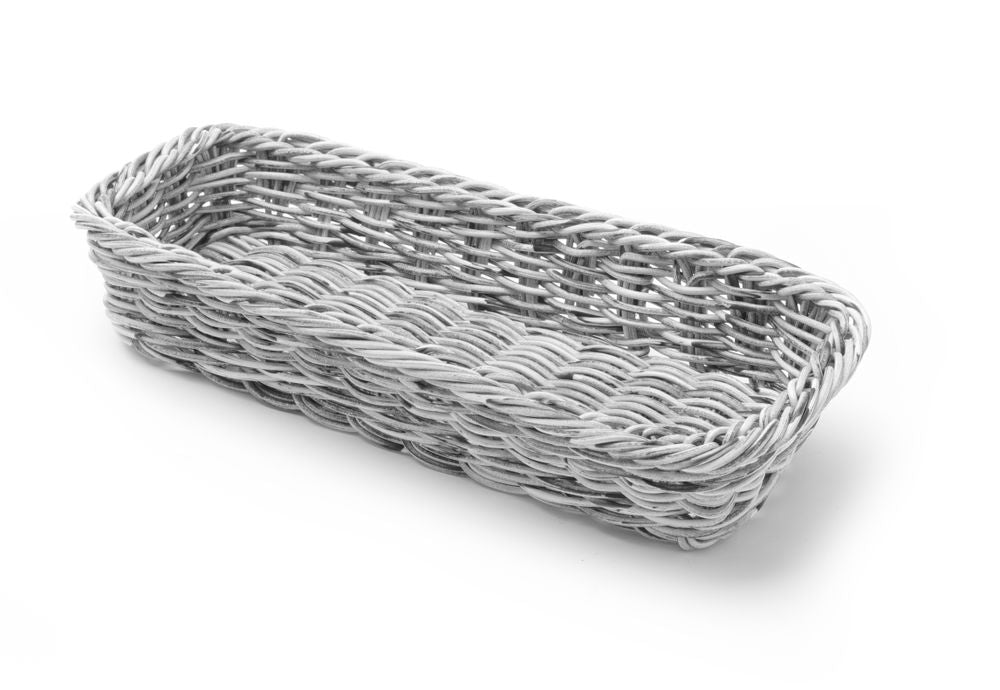 Cestino da posate, HENDI, Grigio chiaro, 270x100x(H)45mm