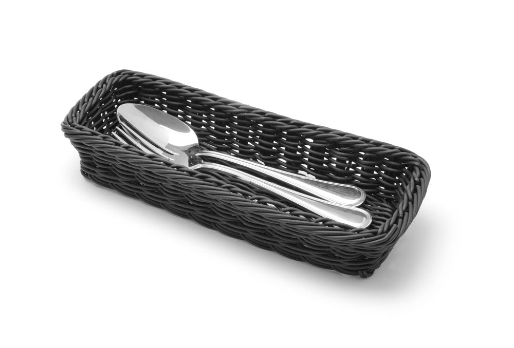 Cestino da posate, HENDI, Nero, 270x100x(H)45mm