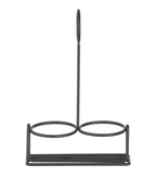 Set per condimenti nero, HENDI, 135x65x(H)200mm