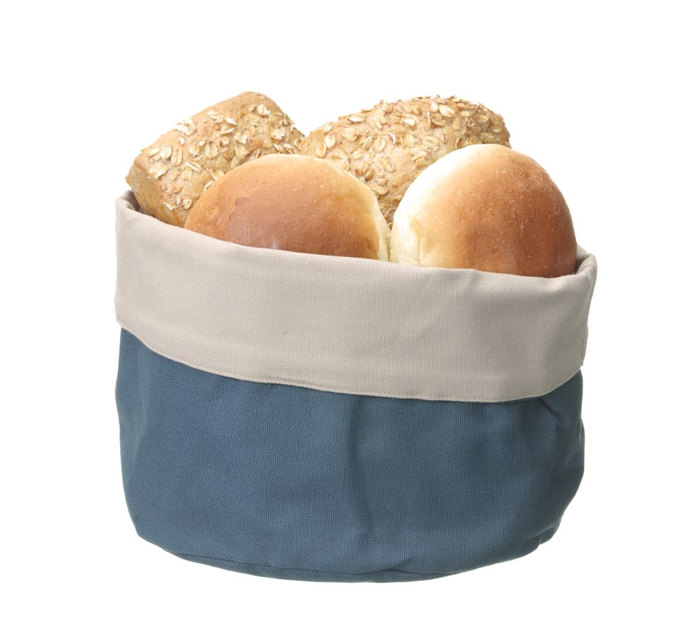 Cestini da pane rotondi, HENDI, Grigio scuro, ⌀150x(H)150mm
