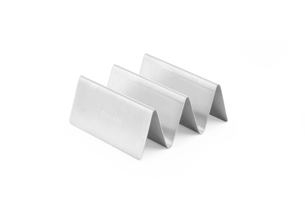 Supporto per taco, HENDI, 2 scompartimenti, 135x115x(H)50mm