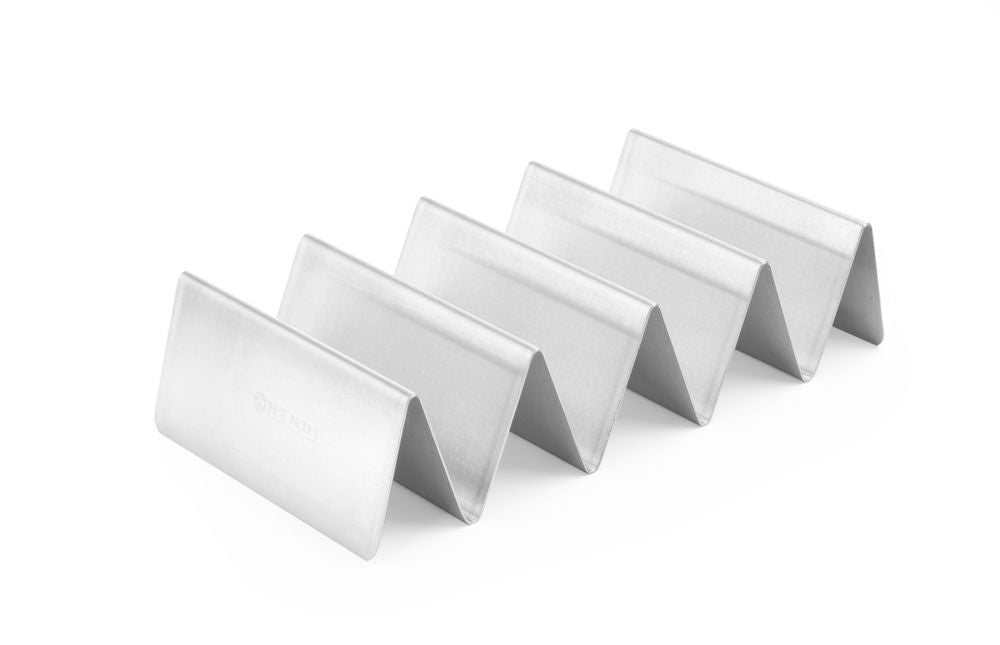 Supporto per taco, HENDI, 4 scompartimenti, 225x115x(H)50mm