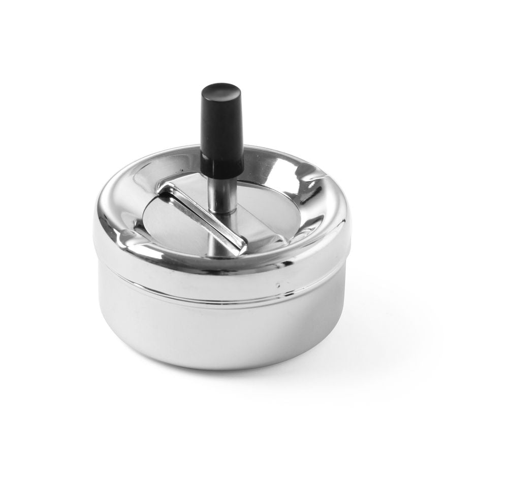 Portacenere con bottone rotante, HENDI, ⌀90x(H)45mm