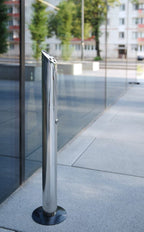 Asta portacenere da pavimento, HENDI, ⌀170x(H)920mm