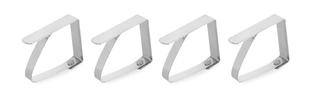 Fermatovaglia - 4 pezzi, HENDI, 4 pezzi, 50x10x(H)40mm