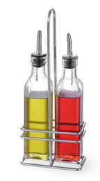 Set per olio e aceto, HENDI, 2x0,237L, 0,47L, 115x60x(H)325mm