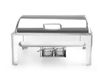 Chafing dish GN 1/1 finitura a specchio, HENDI, Profi Line, 9L, 570x405x(H)320mm