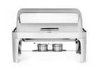 Chafing Dish Rolltop Gastronorm 1/1, HENDI, 9L, 660x490x(H)460mm