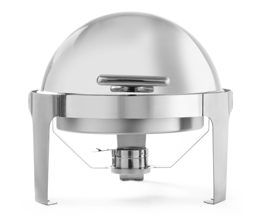 Chafing Dish Rolltop - rotondo, HENDI, 5,6L, 510x540x(H)480mm