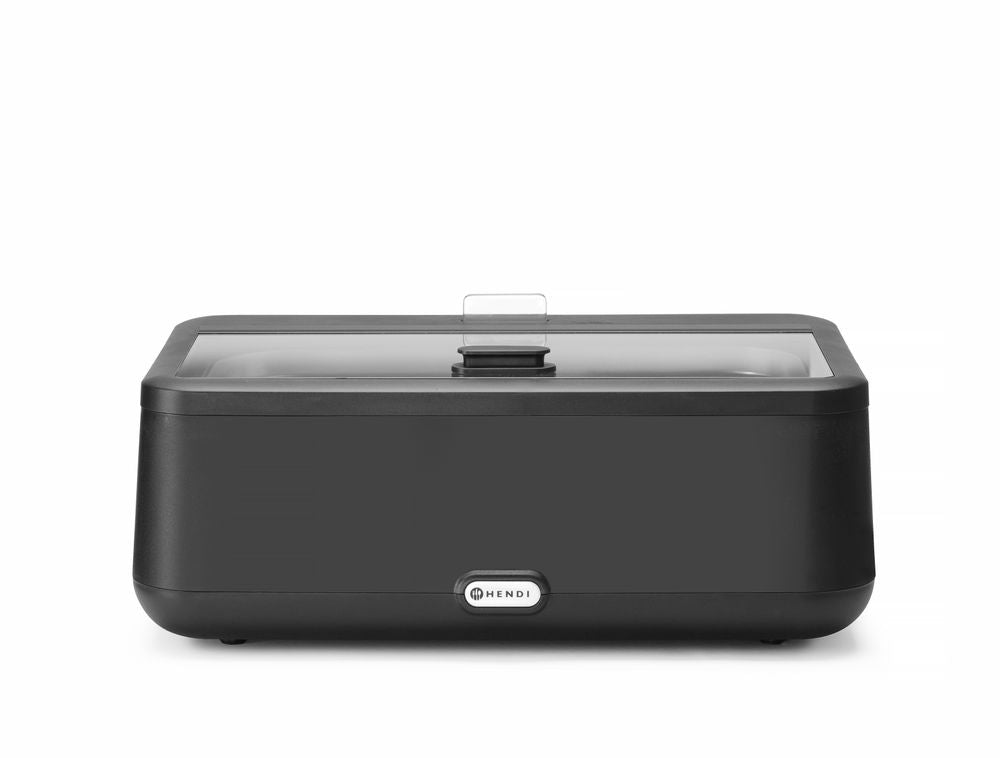 Chafing dish HENDI UNIQ, HENDI, designed by Robert Bronwasser, Nero, 220-240V/700W, 607x402x(H)245mm