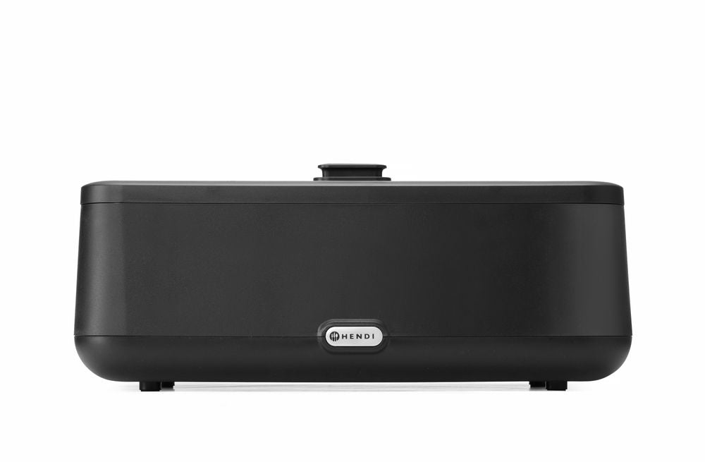 Chafing dish HENDI UNIQ, HENDI, designed by Robert Bronwasser, Nero, 220-240V/700W, 607x402x(H)245mm
