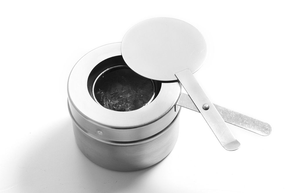 Supporto per lattina di carburante per piatti - 2 pz., HENDI, 2 pezzi, ⌀90x(H)60mm