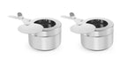 Supporto per lattina di carburante per piatti - 2 pz., HENDI, 2 pezzi, ⌀90x(H)60mm