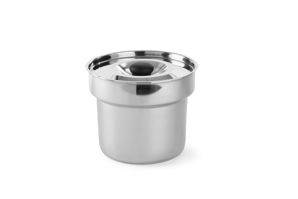 Contenitore a bagnomaria, HENDI, Contenitori "bagnomaria" 4,2 L, 4L, ⌀215x(H)177mm