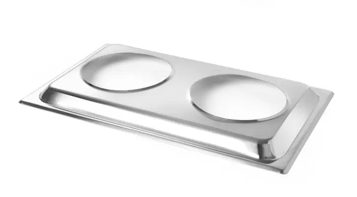 Supporto per 2 contenitori bagnomaria, HENDI