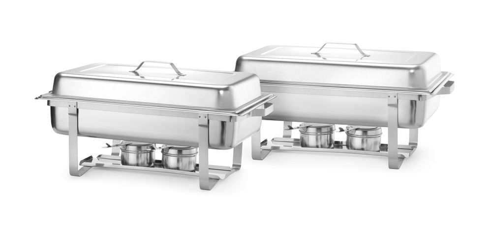 Chafing dish Gastronorm 1/1, HENDI, Kitchen Line, 9L, 2 pezzi, 600x358x(H)295mm