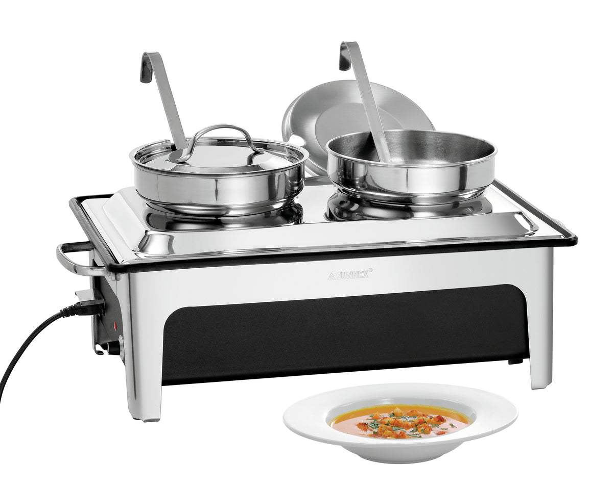 Stazione per zuppa 2x4L 2200 E