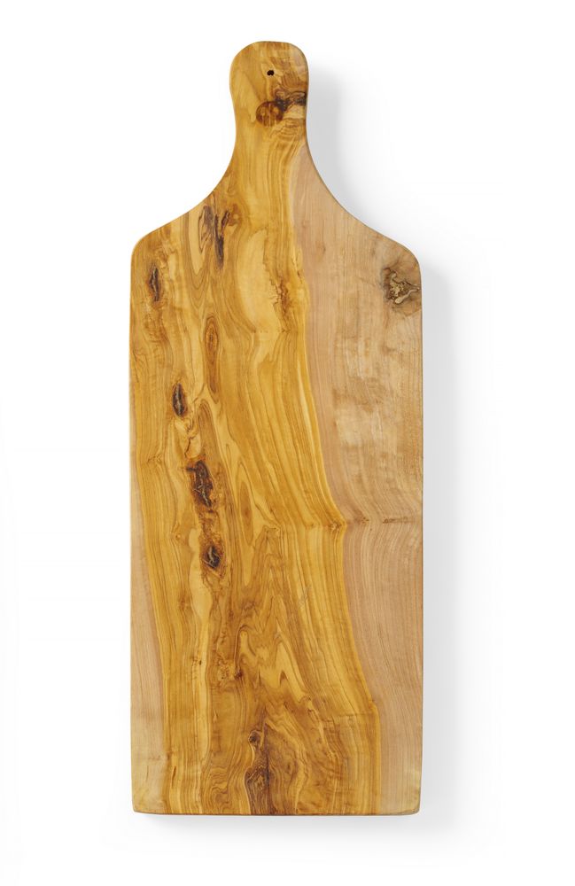Tagliere per formaggi in legno d'ulivo, HENDI, 600x200x(H)18mm