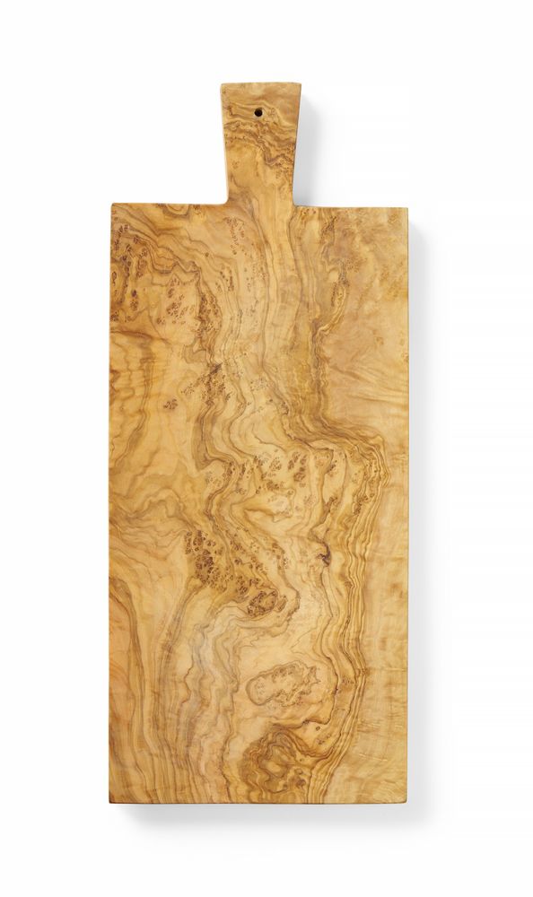 Tagliere da portata in legno di ulivo., HENDI, 480x190x(H)22mm
