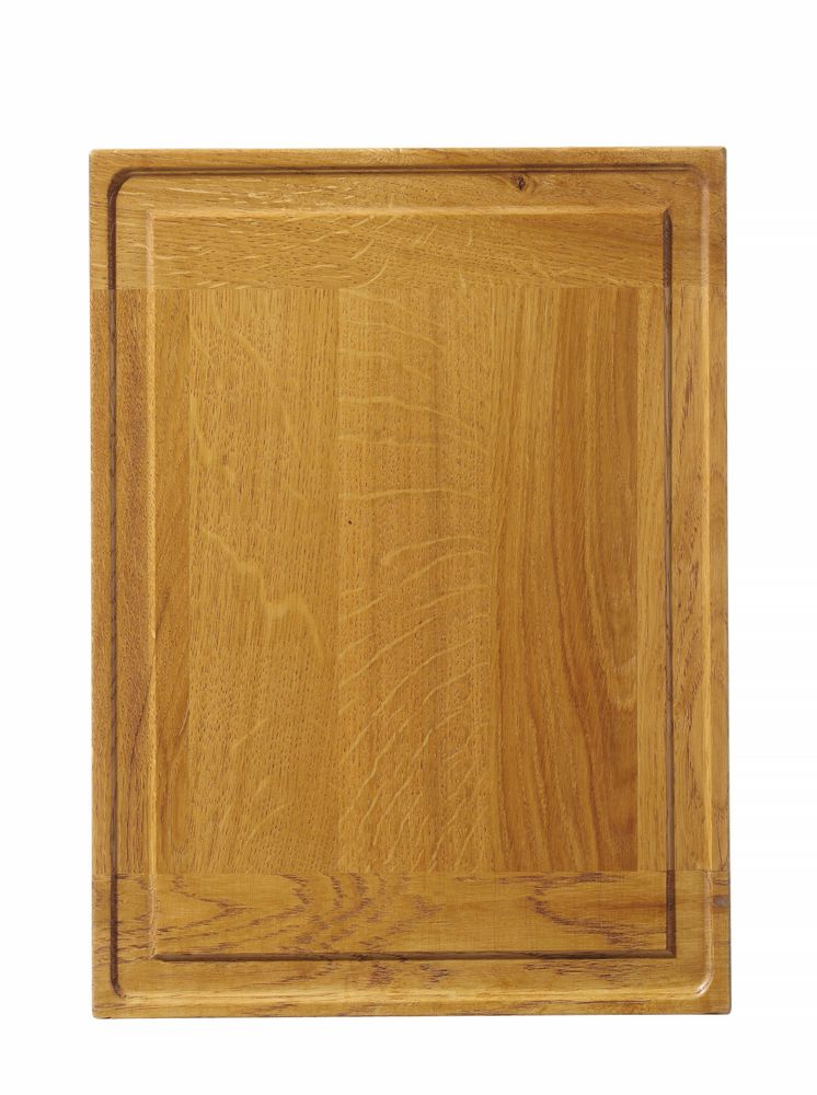 Tagliere da portata in quercia, HENDI, 370x270x(H)20mm