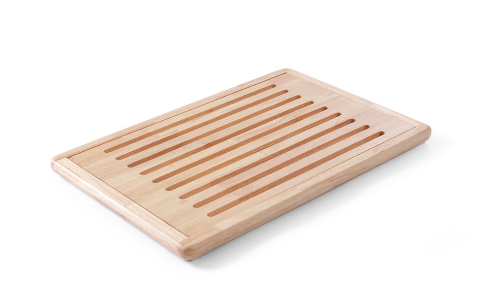 Tagliere per pane, HENDI, Legno scuro, 475x322mm