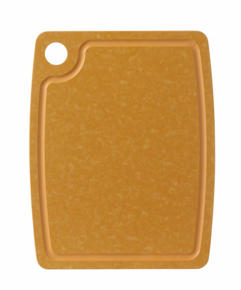 Tagliere in fibra di legno. , HENDI, Marrone, 370x275x(H)6mm