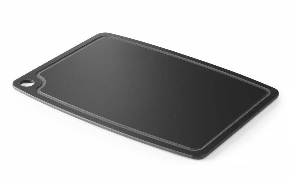 Tagliere in fibra di legno. , HENDI, Nero, 300x235x(H)6mm