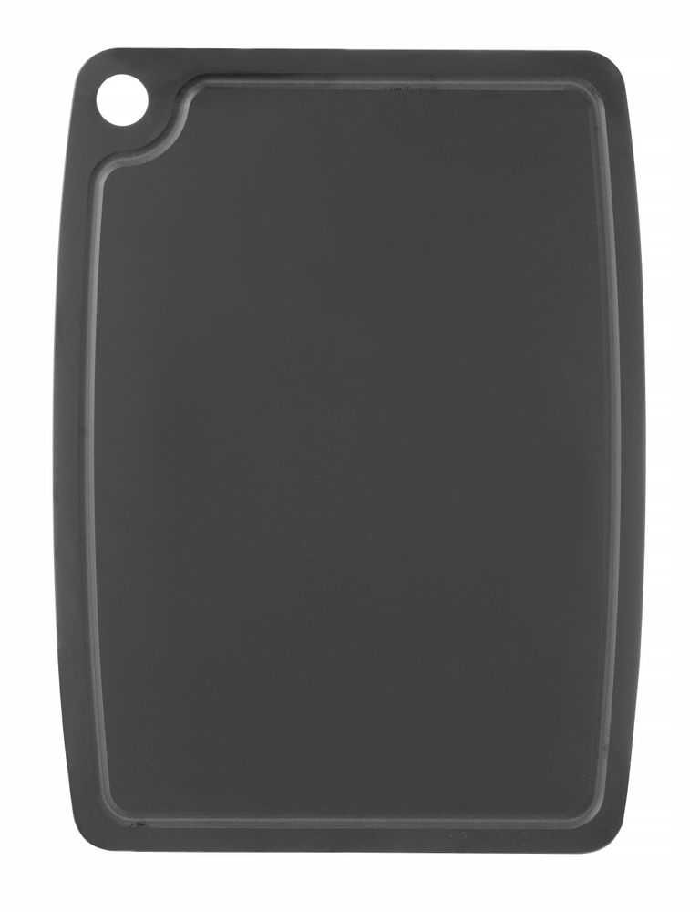 Tagliere in fibra di legno. , HENDI, Nero, 300x235x(H)6mm