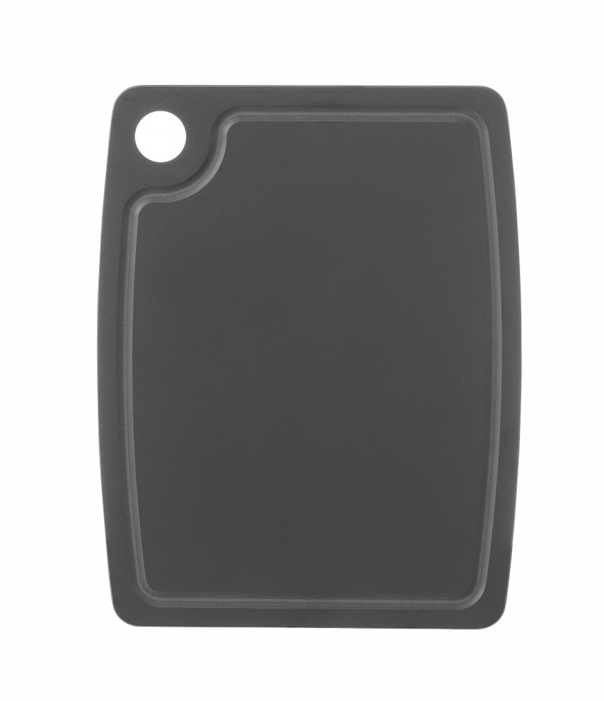 Tagliere in fibra di legno. , HENDI, Nero, 440x325x(H)6mm