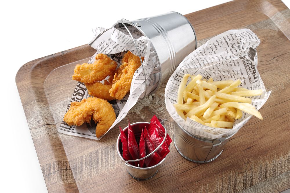 Vassoio da servizio in melamina con stampa tipo legno, AmerBox, Legna, 370x530mm