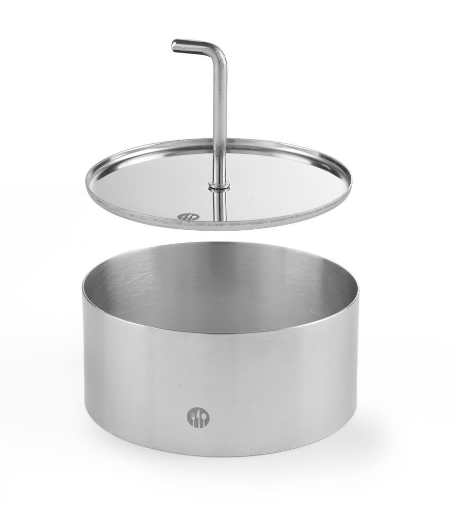 Anello impiattamento e pressa rotonda, HENDI, ⌀100x(H)45mm