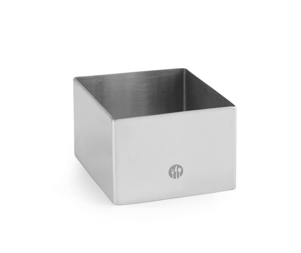 Anello impiattamento e pressa quadra, HENDI, anello, 65x65x(H)45mm