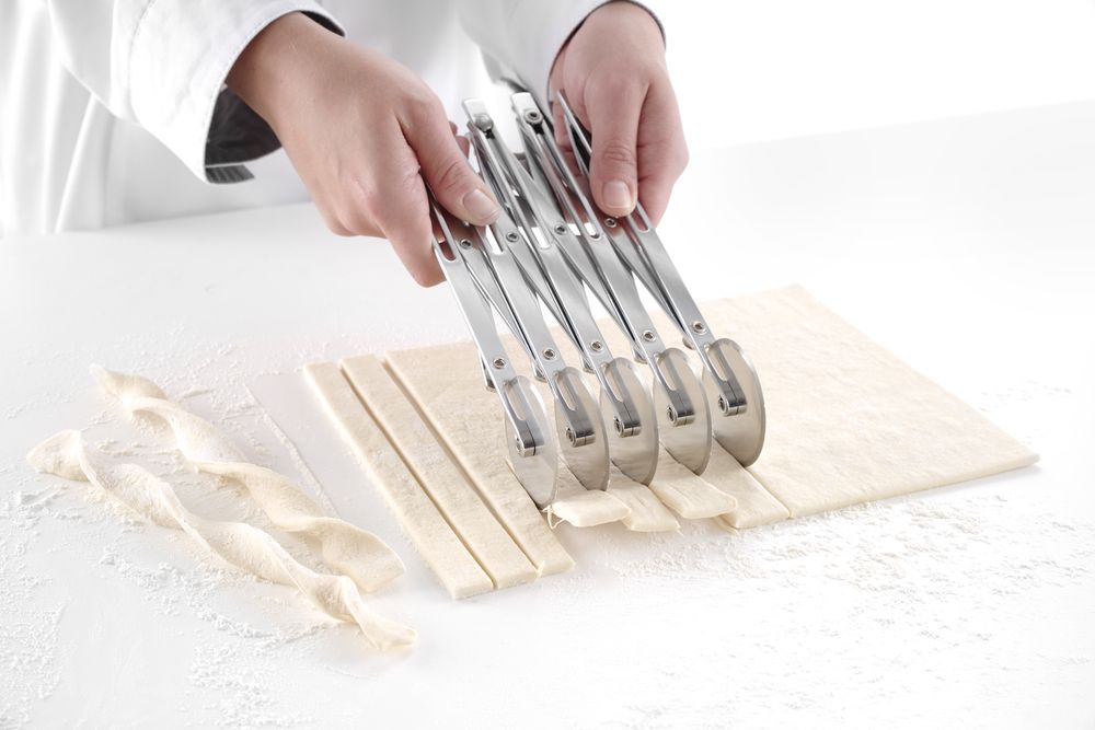 Tagliapasta a 5 ruote, HENDI, 222x56x(H)55mm