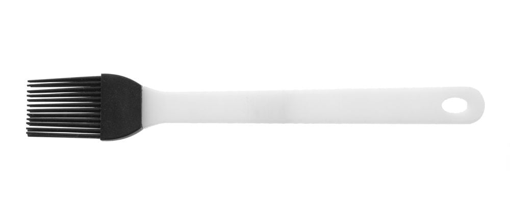 Pennello piatto per burro e grassi in silicone, HENDI, 220x32mm