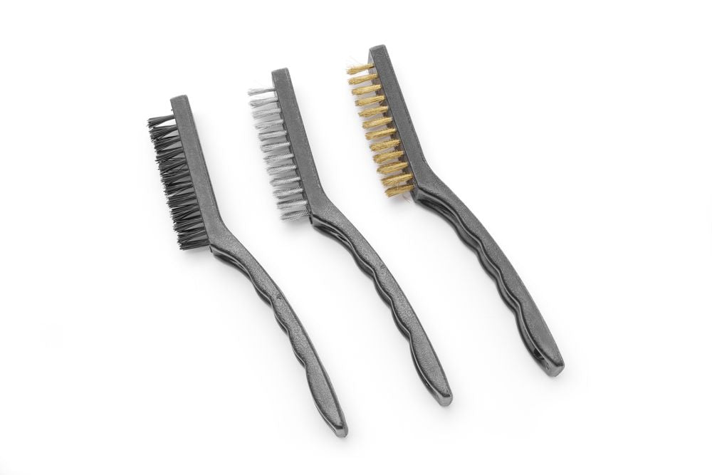 Set di spazzole metalliche strette - 3 pezzi, HENDI, 3 pezzi, (L)230mm