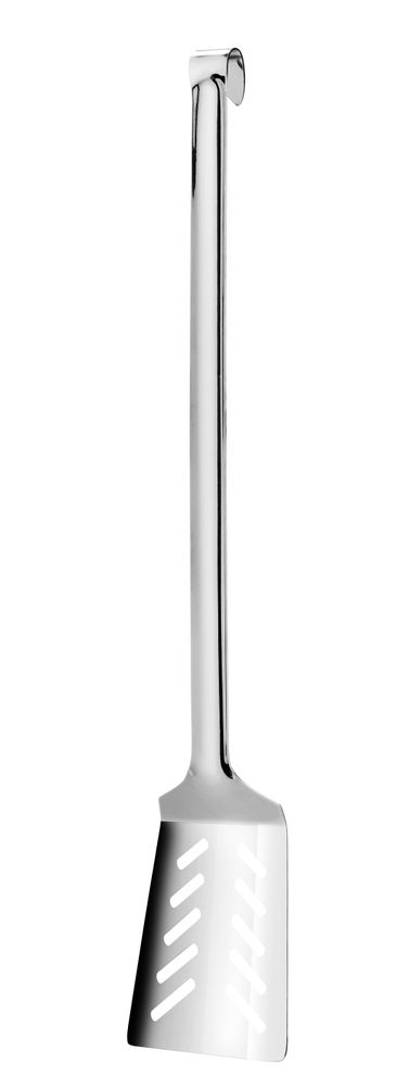 Spatola scanalata, HENDI, Kitchen Line, Nero, 370x70mm