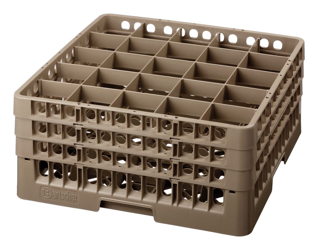 Cestello per bicchieri, 25 scomparti