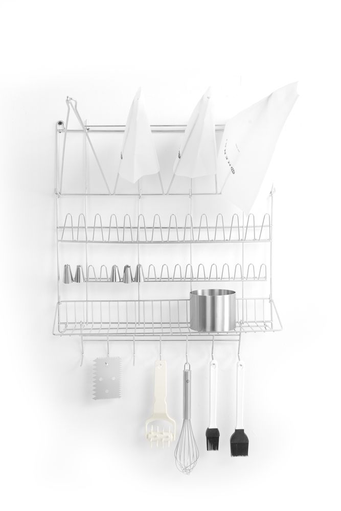 Attacco a muro per sac à poche, HENDI, 500x360x(H)560mm