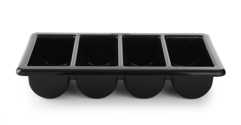 Contenitore per posate, HENDI, Nero, 530x325x(H)100mm