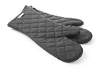 Muffole per forno - 2 pezzi, HENDI, In cotone con rivestimento antifiamma, 2 pezzi, (L)380mm