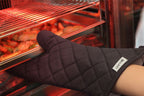 Muffole per forno - 2 pezzi, HENDI, In cotone con rivestimento antifiamma, 2 pezzi, (L)380mm