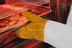 Muffole da barbecue in pelle resistenti al calore - 2 pezzi, HENDI, 2 pezzi, (L)460mm