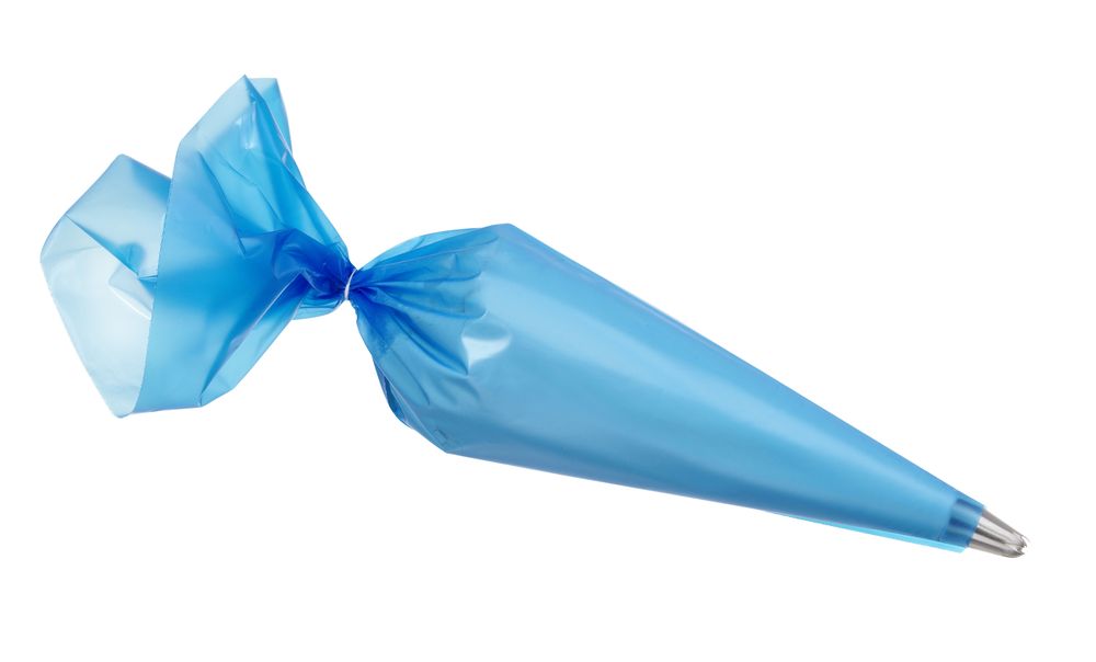 Bustine per sac á pcohe per pasticceria antiscivolo, HENDI, Blu, 100 pezzi, 515x280mm
