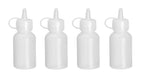 Erogatore mini di salsa - set da 4 pezzi., HENDI, 0,03L, Trasparente, ⌀30x(H)85mm