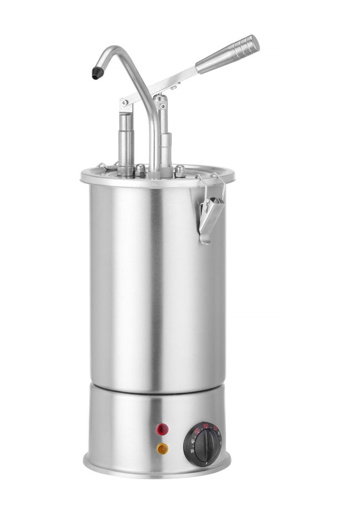 Bagnomaria per salse con dispenser , HENDI, 3L, 230V/900W, 300x212x(H)502mm