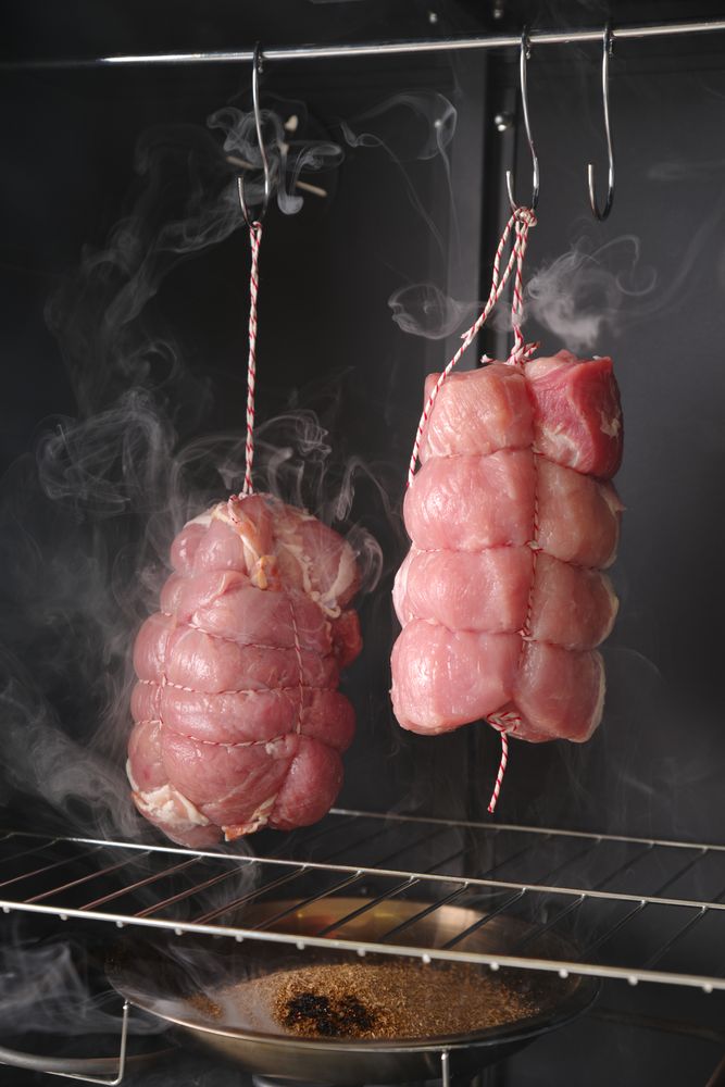 Spago da cucina per arrosti rosso e bianco, HENDI, 132 m, Bianco