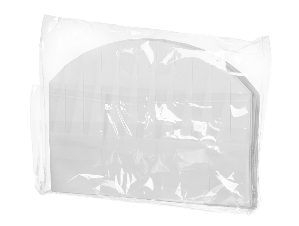 Cappello cuoco - 10 pezzi, HENDI, Bianco, 10 pezzi, ⌀300x(H)230mm