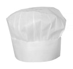 Cappello cuoco - 10 pezzi, HENDI, Bianco, 10 pezzi, ⌀300x(H)230mm