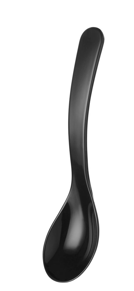 Cucchiaio per insalata, HENDI, 0,03L, Nero, 235x55mm