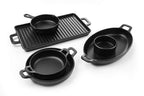 Little Chef tegame ovale nero, Fine Dine, Nero, 263x140x(H)37mm